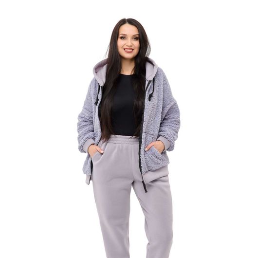 Костюм Зимняя Прогулка, серый, Цвет: Серый , Размер: 54-56, изображение 4