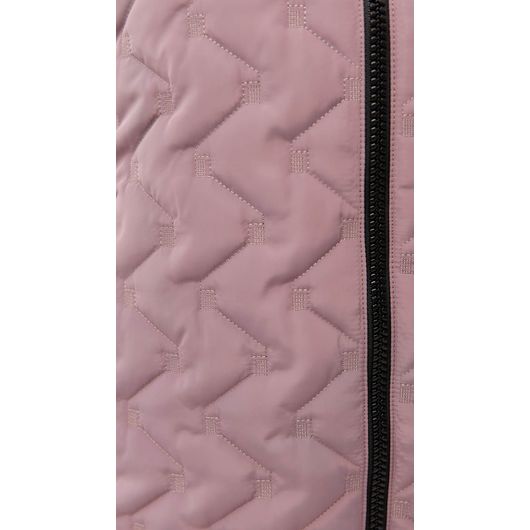 Куртка Ника, пудровая, Цвет: Пудровый , Размер: 54, изображение 3