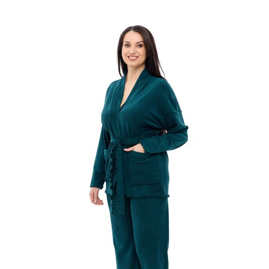 Домашний костюм Пани, морская волна, Цвет: Морская волна , Размер: 42-44