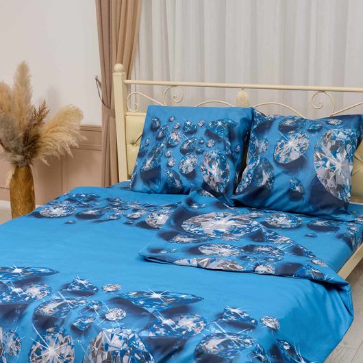 Комплект постільної білизни Мірабелла Скарби, Колір комплекту: Скарби, Розмір: євро, Розмір наволочки: 50*70, зображення 7