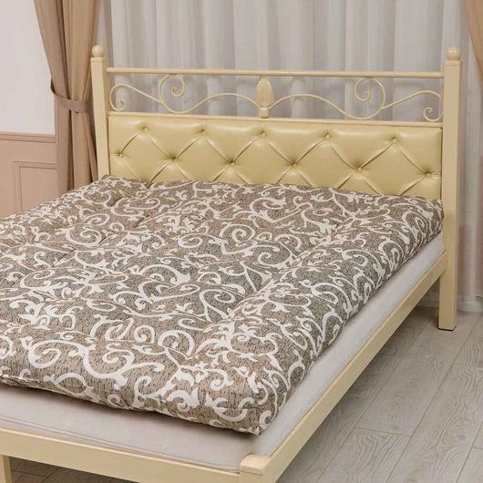 Матрац-топер ватяний Оскар, Висота: 10см, Довжина: 120см, Ширина: 60см