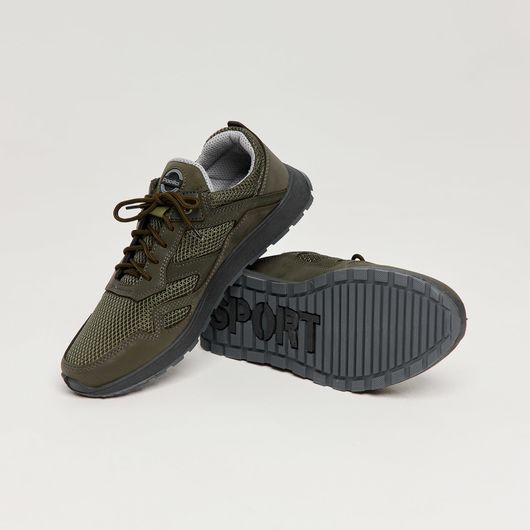 Кросівки Брукс сітка, хакі, Колір: Хакі, Розмір взуття: 39, зображення 4