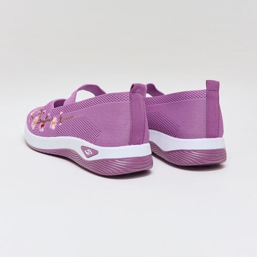 Слипоны Сакура, сиреневые, Цвет: Сиреневый, Размер обуви : 40, изображение 5