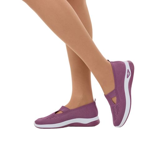 Сліпони Евеліна, ягідні, Колір: Ягідний , Розмір взуття: 36, зображення 6