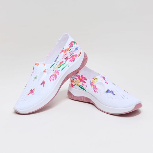 Слипоны Грейс, бабочки розовые, Цвет: Бабочки розовые , Размер обуви : 40, изображение 2