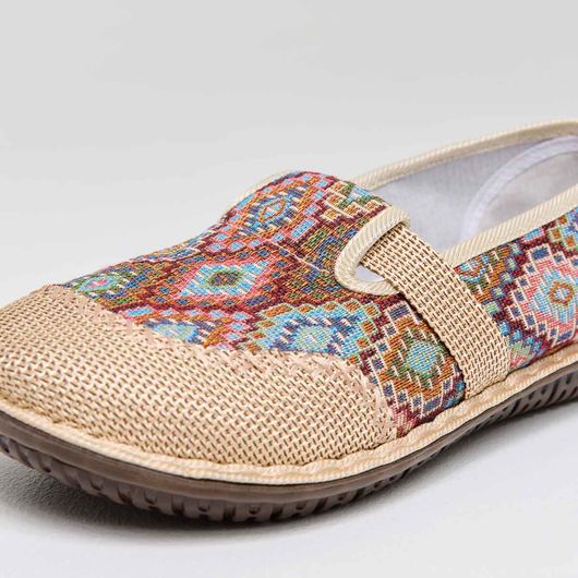 Слипоны Руна, карамельные, Цвет: Карамельный , Размер обуви : 40, изображение 4