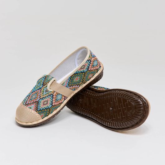 Слипоны Руна, морская волна, Цвет: Морская волна , Размер обуви : 40, изображение 6