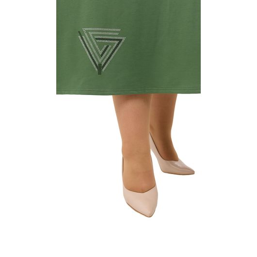 Сукня Сафіра зелена, Колір:  Зелений, Розмір: 58, зображення 6