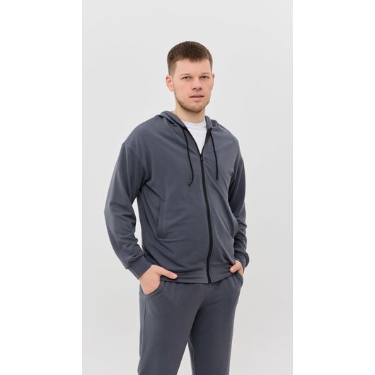 Костюм Спіріт двонитка темно-сірий, Колір: Темно-сірий, Розмір: 48-50, зображення 8