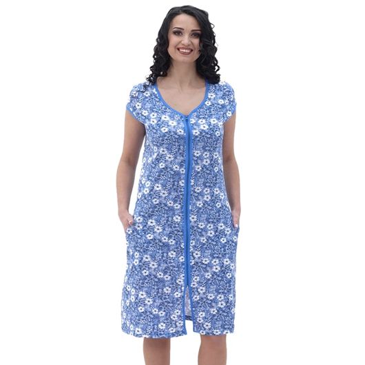 Домашня сукня Марго Блакитна, Колір:  Блакитний, Розмір: 54